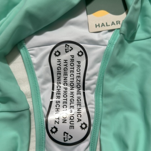 Halara Mint Green Bikini Set High Cut L/XL NWT - Picture 5 of 10